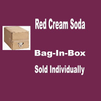 Red Cream Soda 4gal (Bag in box Syrup)
