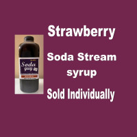 Strawberry 32oz soda stream syrup