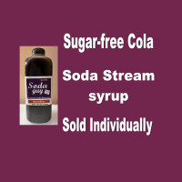 Sugar-free Cola 32oz soda stream syrup