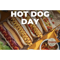 Fisher Hot Dog with cheese - Retail Packaging