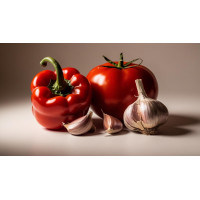 Roasted Red Pepper and Tomao Soup Gluten Free Vegan 