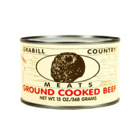 Grabill Country Meats Ground Beef 13oz, case of 12