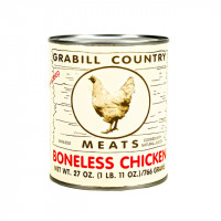 Grabill Country Meats Boneless Chicken 27oz, case of 12