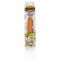 Single Pack Microwave Popcorn Cob w/ Buttery Garlic Seasoning (16 Count Case)