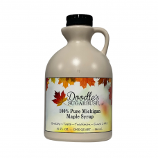 Michigan Made Maple Syrup - Grade A - 32oz Plastic Jug