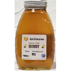 Lemon Zest Flavored Honey 1 Lb