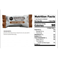 Mini Warrior Nutty Bar - Salted Caramel