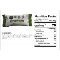 Mini Warrior Oat Bar - Apple Caramel