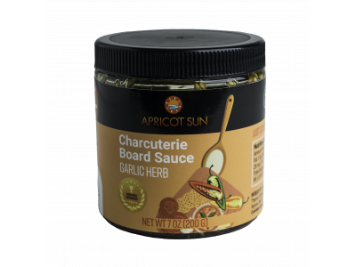 Charcuterie Board Sauce- Garlic Herb (7oz) Case Qty 6