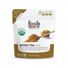 Golden Flax Seeds - Organic 16 oz