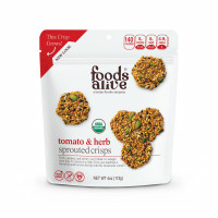 Tomato and Herb Sprouted Crisps 4 oz