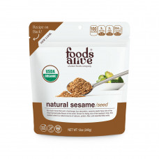 Natural Sesame Seeds - Organic 12 oz