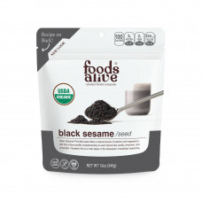 Black Sesame Seeds - Organic 12 oz