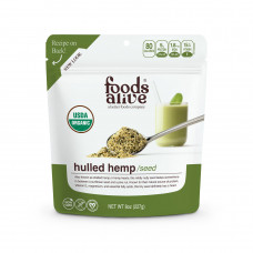 Hulled Hemp Seeds - Organic 8 oz