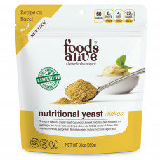Nutritional Yeast 30 ounce- Non-Fortified, Non-GMO, Vegan