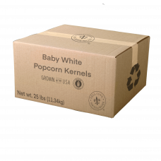 Baby White Popcorn Kernels in Bulk for Food Service