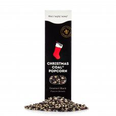 Christmas Coal Popcorn Kernels - Xmas Stocking Stuffer Gift