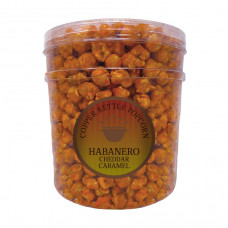 Habanero Cheddar Caramel Popcorn Tubs
