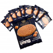2-Pack Traditional Caramel Stroopwafel    45cts per case