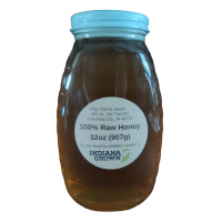 32 oz Raw Honey - Glass Jar