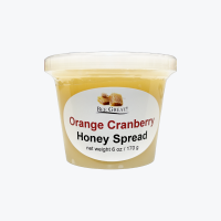 6 oz Orange Cranberry Honey Spread (Partial Case)