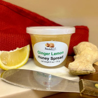 12 oz Ginger Lemon Honey Spread