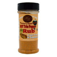 Trio Pepper Rub Hot 5oz Jar (case of 12) 30RTPH8CS