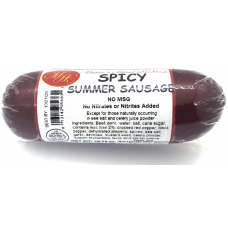 Summer Sausage (case of 12) Spicy 60SSSCS